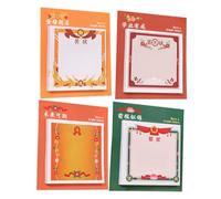 JOINPAYA Lot de 4 Mini-blocs-notes à Motifs de Dessins Animés pour Garçon et Filles, Cahiers Inspirants Éducatifs, Format Compact, pour Récompenses Scolaires et Motivation en Maternelle