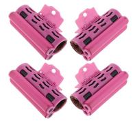 JOINPAYA Lot de 4 Pinces de Protection Thermique pour Bigoudis Chauffants, Grandes et Petites Tailles, Clips Résistants la Chaleur en Plastique, pour Coiffage Sécurisé et Maintien