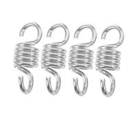 JOINPAYA Lot De 4 Ressorts De Suspension pour Balançoire De Porche Crochet Robuste pour Chaise Hamac Suspension Extension pour Chaise Suspendue Hamac Salle De Sport Patio