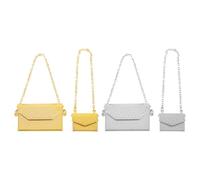 JOINPAYA Lot de 4 Sacs à Main Miniatures à l'échelle 1/12, Sacs à bandoulière Tendance, Accessoires de décoration pour Maison de poupée, modèles à Faire soi-même, décoration de scène