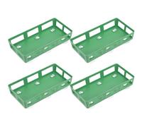 JOINPAYA Lot de 4 Ventouses Rectangulaires pour Porte-Bouquet de Mariée, Support Mousse de Fleur 6 Griffes, Fixation Solide sans Trace pour Déco Mariage Voiture, Centre de Table Floral,