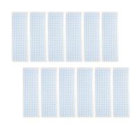 JOINPAYA Lot de 40 Supports de Ruban Washi en Plastique Robuste Format 5X15 CM Coins Arrondis Panneaux de sous-Emballage pour Bureau Maison et Fournitures Scolaires Dévidoirs Pratiques