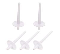 JOINPAYA Lot de 5 Bobines de Fil en Plastique pour Machine à Coudre Domestique Porte-Bobine Compatible Singer et Brother Accessoires de Couture Résistants et Solide