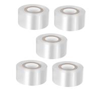 JOINPAYA Lot De 5 Films De Greffage Auto-adhésifs pour Jardinage, Rubans De Réparation pour Plantes, 30 Mm x 120 M, Film Protecteur pour Arbres Fruitiers Et Fleurs, Étanche Et Extensible