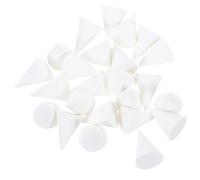 JOINPAYA Lot de 50 Clous de Support Réfractaires en Alumine pour Four à Céramique Haute Température Forme Conique Réutilisables Outils pour Cuisson de Poterie Suspendre D’Argile