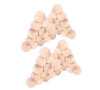 JOINPAYA Lot de 50 Dés en Bois Faits À La Main Style Graffiti pour Loisirs Créatifs Jeux De Société Jouets 18 Mm Kaki