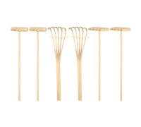JOINPAYA Lot de 6 Mini râteaux à Sable : râteaux à Main pour bac à Sable, Accessoires de Jardinage Zen, Fournitures de Jardinage Feng Shui pour la décoration de la Maison ou du Bureau