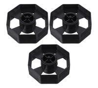 JOINPAYA Lot de 6 sets de Rouleaux de Rechange Noirs pour Distributeur de Ruban Adhésif de Bureau Noyau Rotatif Mobile Accessoires Précis pour Machine à Ruban Adhésif Usage Bureau et