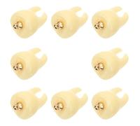 JOINPAYA Lot de 8 Pendentifs en Résine de Dent Réaliste Mini Breloques pour Création de Bijoux Colliers Bracelets DIY et Porte-Clés Accessoires Fantaisie pour Artisanat et Décoration