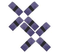 JOINPAYA Lot de 8 Rubans Adhésifs en PU Antidérapants et Absorbants pour Grip de Raquette de Tennis et Badminton Surgrip Violet Revêtement Coussin Solide pour Poignées Sportives et à