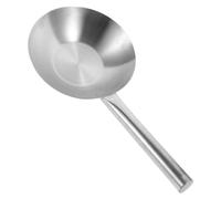 JOINPAYA Louche à Eau en Acier Inoxydable 23 Cm Manche Long, Cuillère de Service Réutilisable, Louche Maison Polyvalente Cuisine, Sauna et Lavage, Accessoire Inox Professionnel