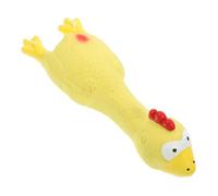 JOINPAYA Mâcher Latex pour Chien Forme de Poule Interactif Squeaky pour Chiens de Petite et Durable pour Promouvoir Dentaire et Votre Animal