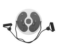 JOINPAYA Machine Rotative Amincissante Planche de Massage Taille en Plastique, Disque de Taille Torsadé, 160kg, pour Routine Fitness, Faible Encombrement