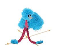 JOINPAYA Marionnette à Fils d'Autruche en Peluche Bleu Ciel de Spectacle Interactif pour Garçon et Filles Marionnette d'animaux Douce et Créative Accessoire Ludique pour Jeux et