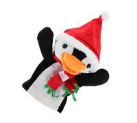JOINPAYA Marionnettes à Main Pingouins Festives Marionnettes Peluche Douce pour Raconter des Histoires Jeu Interactif Parent-garçon Fille