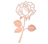 JOINPAYA Marque-Page en Métal Rose Doré Créatif de Fleur Signet Léger et Pratique Présent de Fête de Noël Accessoire de Lecture Élégant pour Étudiants et Amateurs de Livres