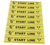 JOINPAYA Marqueur de Terrain de Lancer de Fléchettes de Notification Robuste 60x10 Cm et Visible pour Joueurs Amateurs et Parties Entre Amis