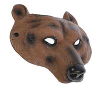 JOINPAYA Masque Animaux Réaliste Pu Pour Cosplay Et Halloween Masque De Bear Pour Fête Événements Et Déguisements