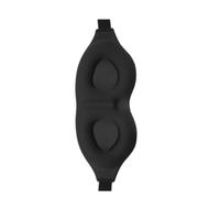 JOINPAYA Masque de Sommeil 3d, Masque Yeux 3d, en Éponge, Noir, Soulage la Fatigue Oculaire, Permet de Cligner Librement des Yeux, pour Yoga et Salon de Beauté