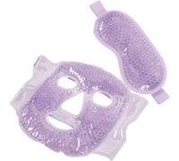 JOINPAYA Masque Visage en Gel Compresse Froide et Chaude Réglable Unisexe pour Maux Tête et Fatigue Yeux Sommeil Soins Beauté Couleur Aléatoire