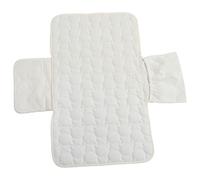 JOINPAYA Matelas à Portable Imperméable Pliable en Coton Motif Ours Blanc Réutilisable pour -Né pour Maison Bureau et Voyages