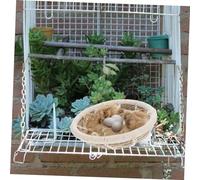 JOINPAYA Matériau de Jute pour Oiseaux Coussin de Nidification Souple et Durable Protection Hivernale pour Petits Oiseaux Cage et Nichoir