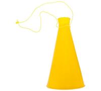 JOINPAYA Mégaphone Portable Plastique Jaune pour Événements Sportifs Accessoire de Soutien Léger et Réutilisable Corne Ambiance pour Matchs de Football et Fêtes