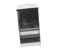 JOINPAYA Metal Bunny Feeder with Magnetic Lid and Dual Hooks No Waste Hay Dispenser for Rabbits Ferrets Hamsters and Small Animals Compact