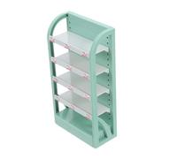 JOINPAYA Meubles D'Épicerie Miniatures pour Maison De Poupée Étagère D'Exposition Multicouche Modèle De Comptoir Alimentaire Miniature Présentoir pour Mini Jouets Et Collations