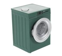 JOINPAYA Mini Machine à Laver Jouet Miniature pour Poupée 1:12 Verte, Tambour Rotatif, Modèle Réduit Électroménager, Accessoire Ludique pour Maison de Poupée et Jeux D’Imitation
