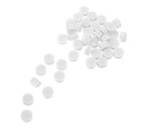 JOINPAYA Mini Roulements Rotatifs Accessoire DIY Créatif en Plastique Blanc Lot de 40 Axe Tournant Lisse pour Nail Art pour Décoration et Bijoux D'ongles