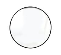 JOINPAYA Miroir de Circulation Convexe 30 Cm en Pp et PC Noir Angles Morts et Visibilité sans Distorsion, pour Magasins et Autour des Bâtiments