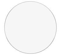 JOINPAYA Miroir Routier Antivol Convexe 15 Cm en Plastique Léger Vue Grand Angle Claire, pour Magasins et Bâtiments, Sécurité et Surveillance Routière