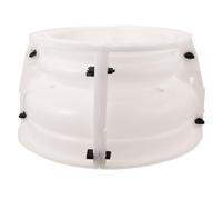 JOINPAYA Moule à Béton pour Base De Colonne Romaine Solide en Plastique Carré 30 Cm pour Décoration Extérieure Pavage Porte Façade