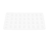 JOINPAYA Moule à Briques Miniatures en Silicone pour Table à Sable 1 Pièce Moule Brique Entière et Demi-Brique Outil DIY pour Micro-Paysage et Modélisme de Construction