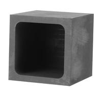 JOINPAYA Moule à Lingots en Graphite pour Coulée de Métaux Fusion Haute Température Conductivité Thermique Élevée Taille Compacte pour Fusion de Petits Volumes Adapté pour Or Argenté