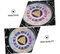 JOINPAYA Moule en Silicone pour Plateau Astrologique DIY Moule Fait Main en Silicone Résistant et Réutilisable Matrice pour Résine Époxy Miroir pour Projets Créatifs d'Astrologie