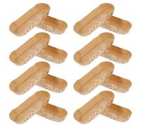 JOINPAYA Moules à gâteaux multifonctions forme bateau en papier avec film intérieur, 100 pièces résistantes à haute température, pratiques pour boulangerie et fêtes