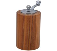 JOINPAYA Moulin à Café Manuel Bois et Inox Grand Format, Broyeur Portable pour Grains de Café, Sel et Poivre, Outil Cuisine pour Expresso et Camping, Moulin à Grains à Manivelle