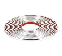 JOINPAYA Moulure D'angle de Mur Bande de Calfeutrage Flexible Pvc Noir 5m, Autocollante, Facile à Installer, à Couper sur Mesure, pour Salon et Chambre