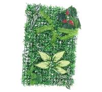 JOINPAYA Mural Végétal Artificiel pour Décoration de Mur Vert de Haie Synthétique pour Intérieur Extérieur Décor de Fond Naturel pour Événements Commerciaux
