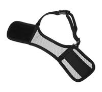 JOINPAYA Muselière Maille Respirante pour Chien Empêchant Morsures et Ingestion Ajustable pour Sécurité et Confort Pendant Promenades