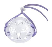 JOINPAYA Muselière pour Chat Réutilisable Kit De Toilettage Pratique pour Chaton Accessoire Respirant Et Confortable pour Bain Manucure
