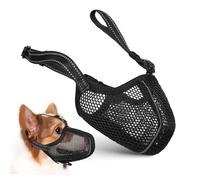 JOINPAYA Muselière pour Chien De Race Moyenne Maille Ajustable pour Animaux De Compagnie Protège La Gueule des Chiens Qui Mâchent Mordent Et Aboient