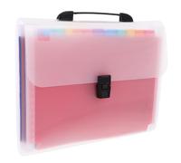 JOINPAYA Organiseur de Dossiers Accordéon A4 Extensible 13 Compartiments 33X24X3 CM Noir Poignée Organiseur Fichiers Bureau pour Reçus Factures Documents Scolaires et Maison