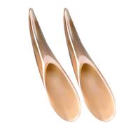 JOINPAYA Outil de massage guasha en corne de bœuf 2pcs pour muscle relaxation et routine de soins du visage portable et ergonomique pour voyage
