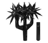 JOINPAYA Outil De Scarificateur Rotatif Manuel pour Jardinage, Détacheur De Sol Léger, Griffe De Labour Portable pour Pelouse, Outil à Main Ergonomique, Rotation du Sol