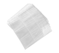 JOINPAYA Pages D’Album Photo Transparentes Perforées 11 Trous pour Classeur à 3 Anneaux Format A4 9 Compartiments Pochettes Plastiques Recharge 50 Feuilles pour Cartes et Photos 3 Pouces