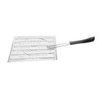 JOINPAYA Pain Colombien Inoxydable Machine à Arepas Et Quesadilla avec Poignée Pliable Ustensiles De Cuisine pour Camping Et Cuisinière