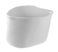 JOINPAYA Panier De Rangement Tissé Main Boîte De Rangement Avec Poignées Doubles Pour Ranger Jouets Vêtements Et Articles Divers